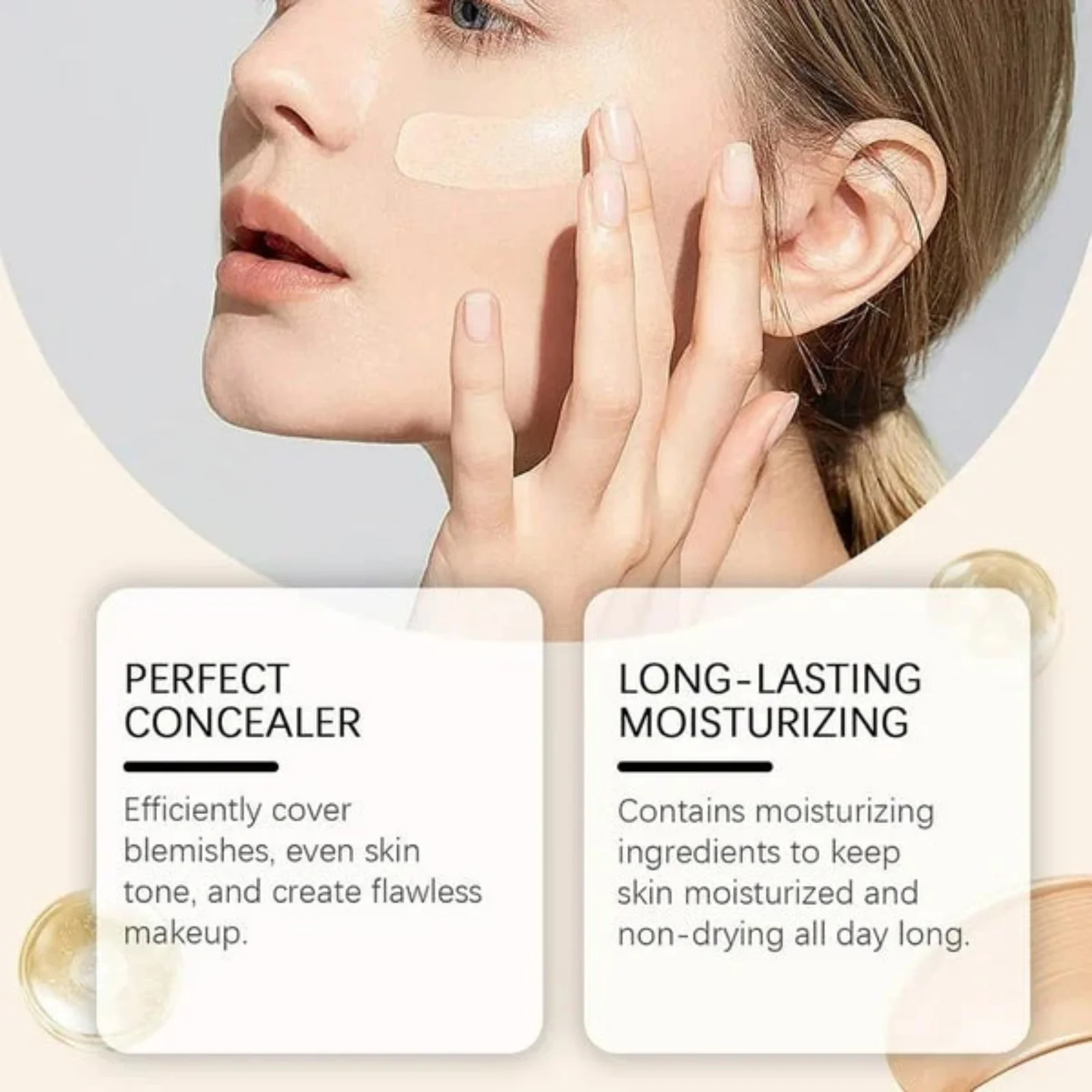 Kashees Eventone Liquid Foundation | High Coverage Long Lasting Radiant Makeup Base 30 ml - Image 3
