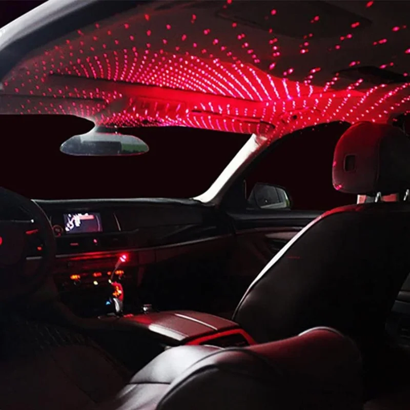 LED Galaxy Star USB Decoration Light | Starry Laser Projector Night Light & Car - Image 6