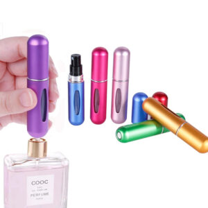 Portable Refillable Mini Perfume Atomizer | Travel-Size Spray Bottle | 5ml