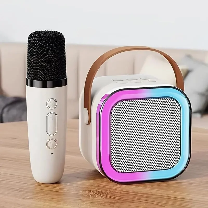 Karaoke Portable Wireless Bluetooth Speaker with Microphone Sound System for Singing and Parties - Image 5
