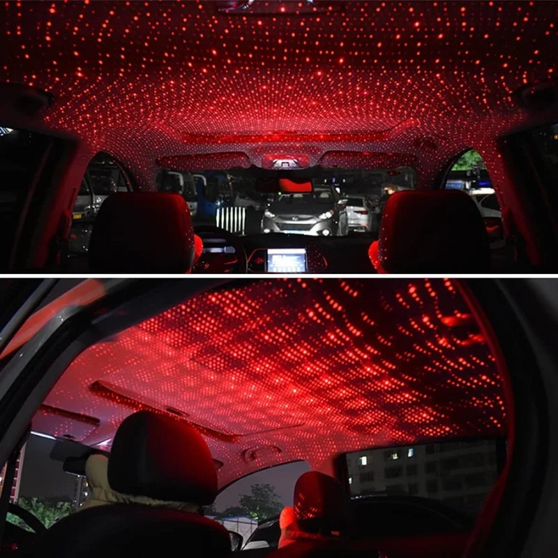 LED Galaxy Star USB Decoration Light | Starry Laser Projector Night Light & Car - Image 4