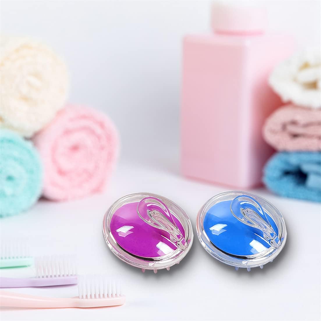 Head Scalp Massage & Shampoo Brush | Soft Silicone Bath Brush | Deep Cleansing & Relaxing Scalp Care - Image 7