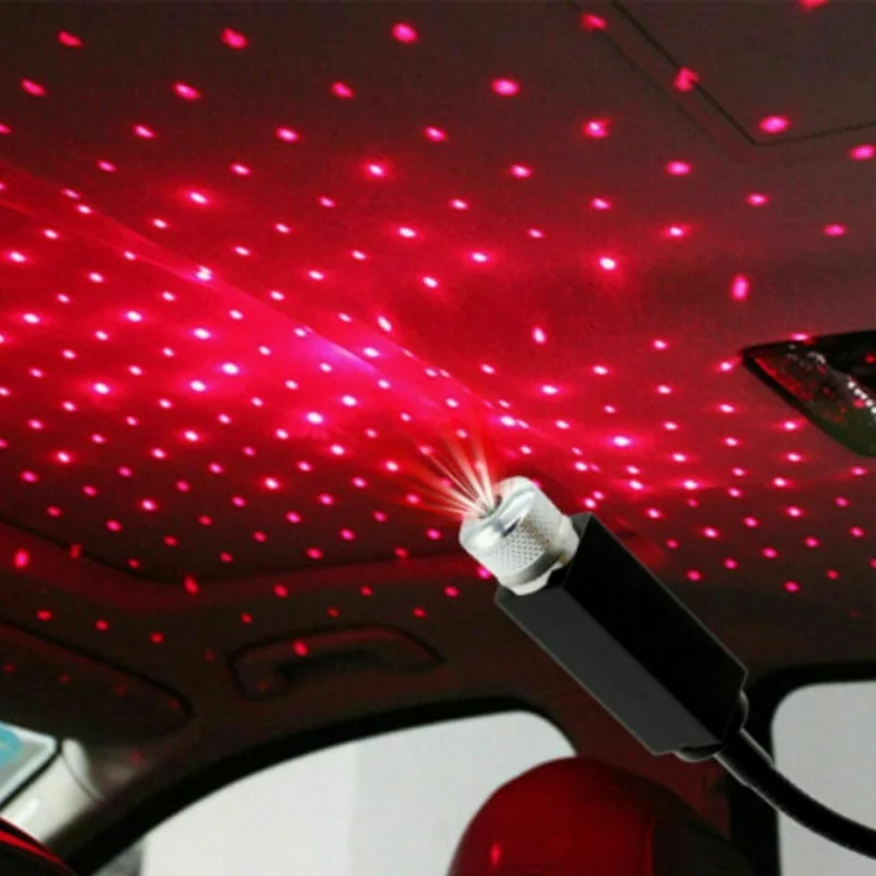 LED Galaxy Star USB Decoration Light | Starry Laser Projector Night Light & Car - Image 3