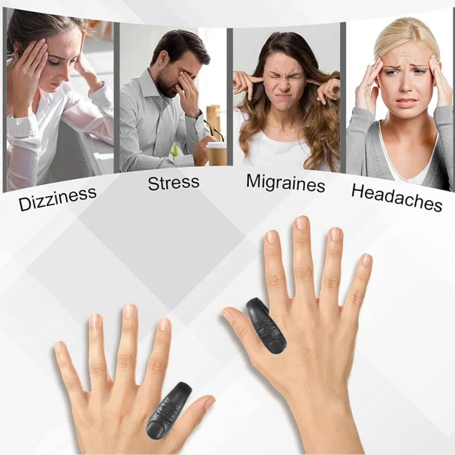 Sugar Control LI4 Acupressure Hand Clip | Stress & Migraine Relief - Image 4