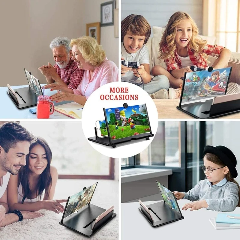 F3 Mobile Screen Magnifier | Enlarged Mobile Screen Amplifier & Eye Protection - Image 3