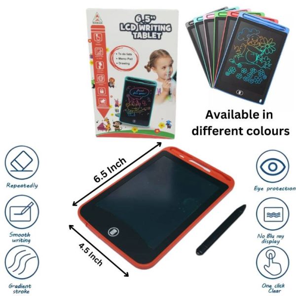 6.5-Inch Multi-Color LCD Writing Tablet - Image 2