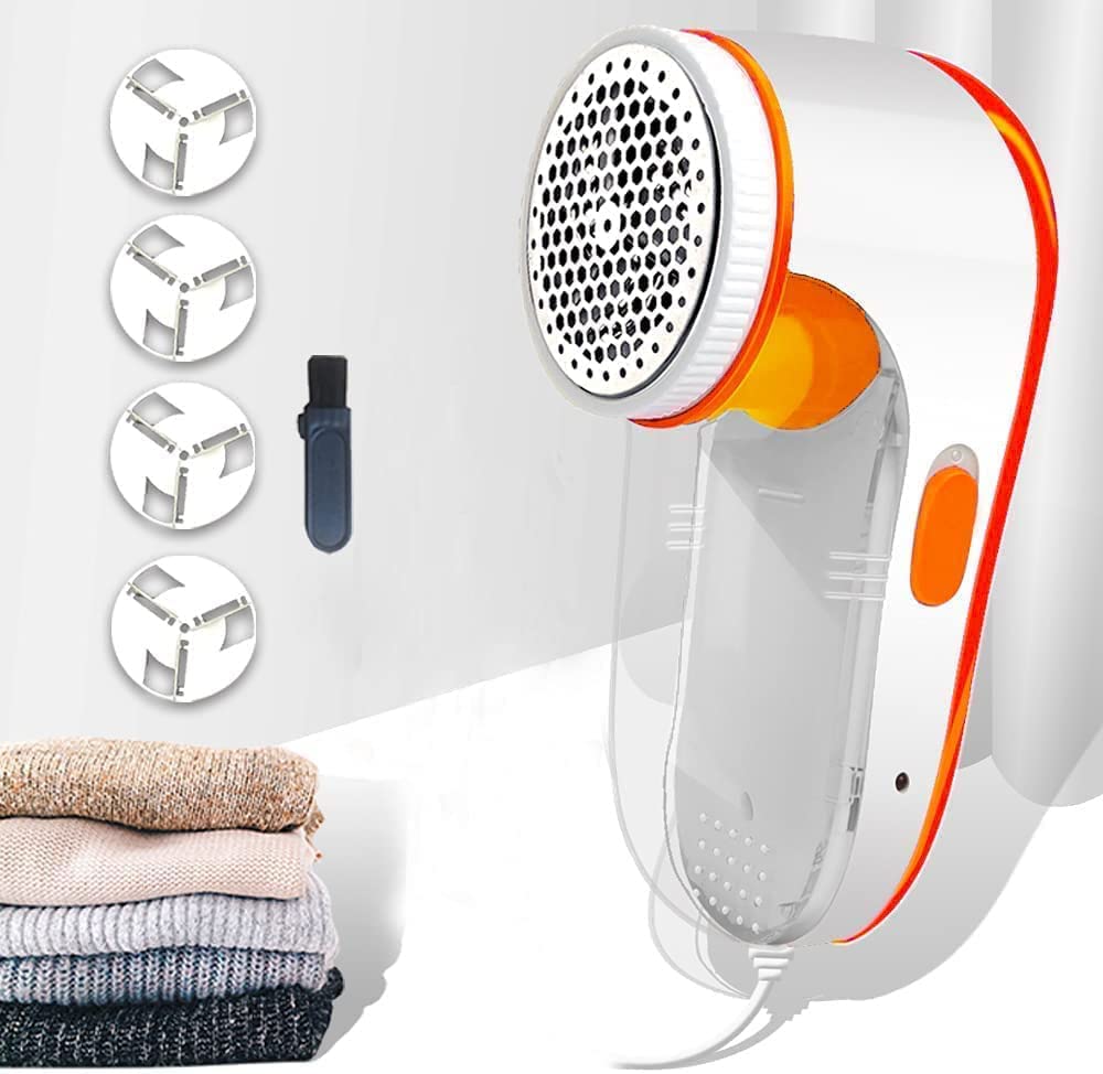 Nova Electric Lint Remover NLR-208 | Fabric Shaver for Wool & Clothes | Rotary Sharp Blades - Image 3