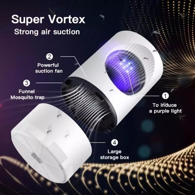 Portable USB Mosquito Killer Lamp | Safe, Silent & Chemical-Free Insect Trap & Travel - Image 7