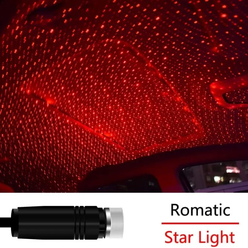 LED Galaxy Star USB Decoration Light | Starry Laser Projector Night Light & Car - Image 2