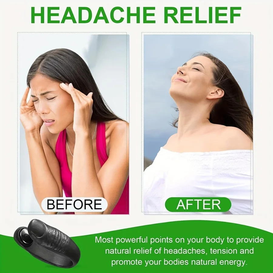 Sugar Control LI4 Acupressure Hand Clip | Stress & Migraine Relief - Image 3