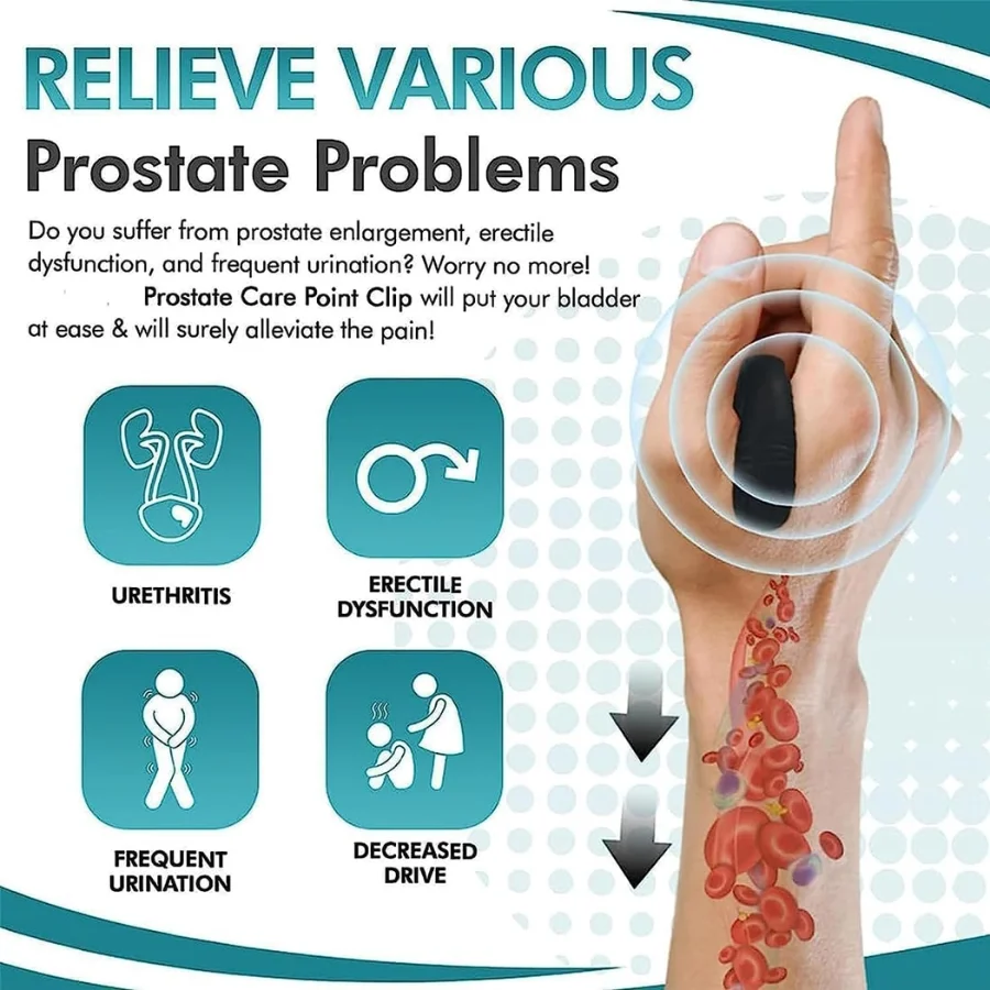 Sugar Control LI4 Acupressure Hand Clip | Stress & Migraine Relief - Image 2