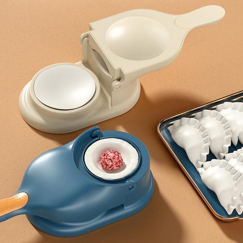 2-in-1 Dumpling & Samosa Maker | Mini Manual Tortilla & Dough Press - Image 5