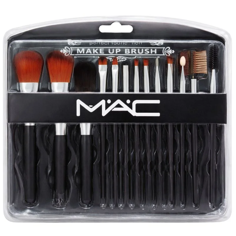 Mac Beauty Makeup Brush Set – 12-Piece Professional Makeup Tool Kit | Soft Synthetic Bristles - Image 5