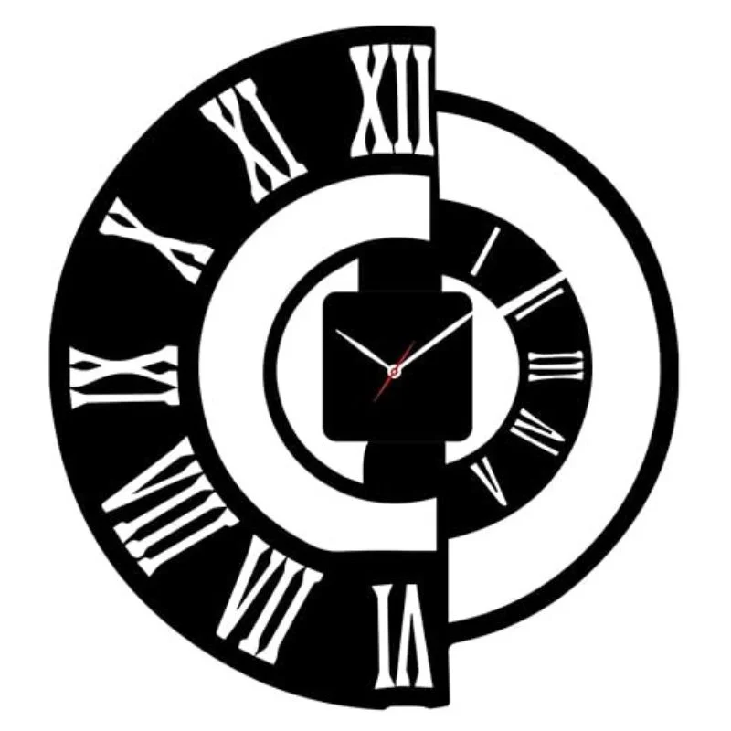 3D DIY Wooden Wall Clock | MDF Silent Quartz Wall Clock | Decorative Hanging Clock & Office - Image 4