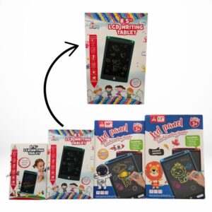 8.5-Inch Multi-Color LCD Writing Tablet (Pack B)