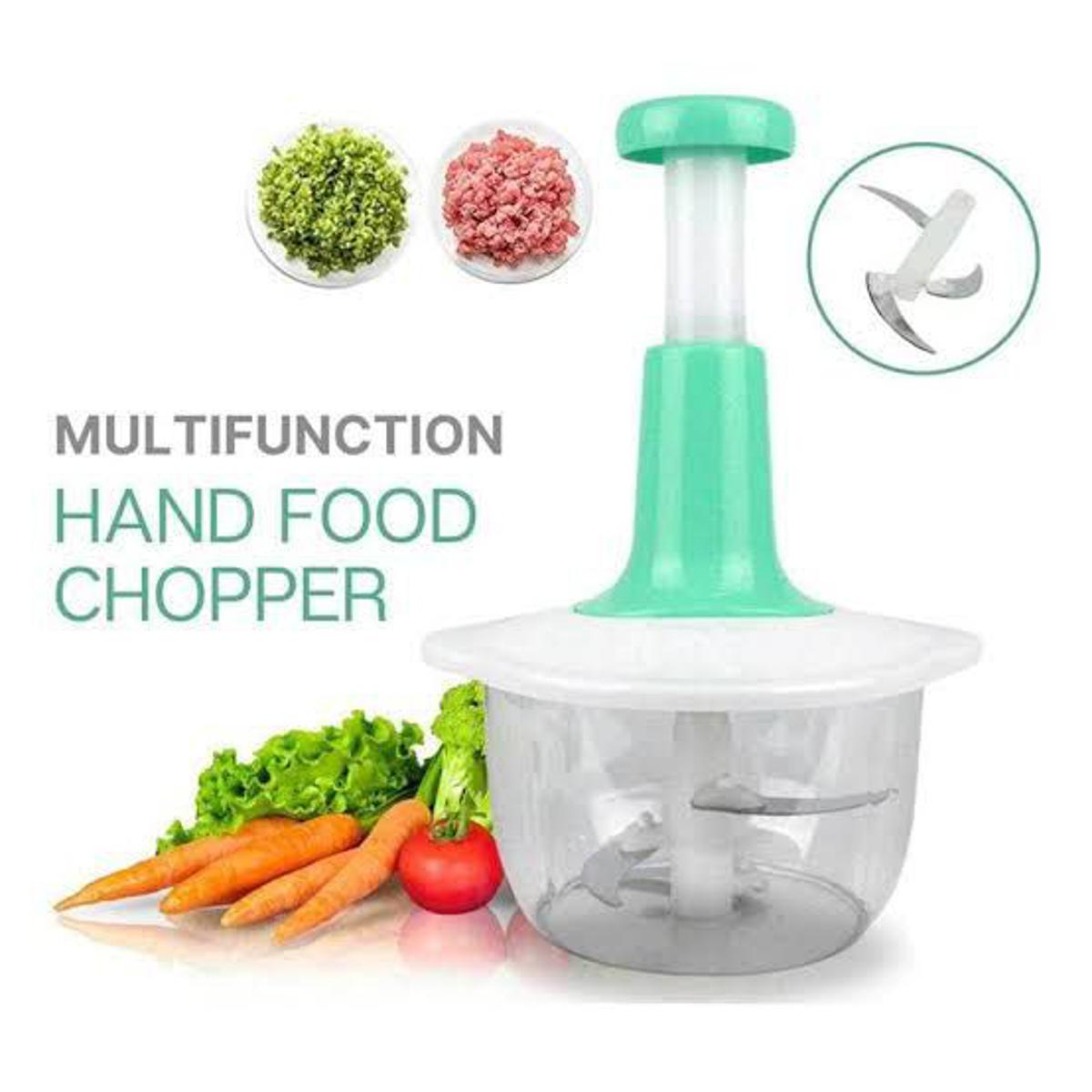 2L Manual Hand Push Chopper & Multifunctional Mixer | Vegetable Chopper, Meat Grinder - Image 2