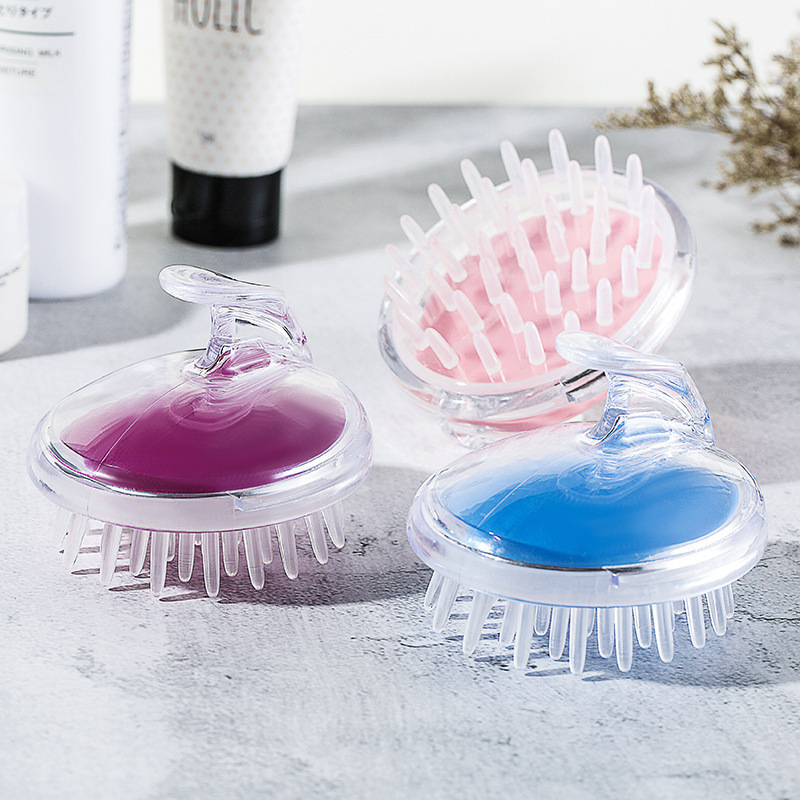 Head Scalp Massage & Shampoo Brush | Soft Silicone Bath Brush | Deep Cleansing & Relaxing Scalp Care - Image 2