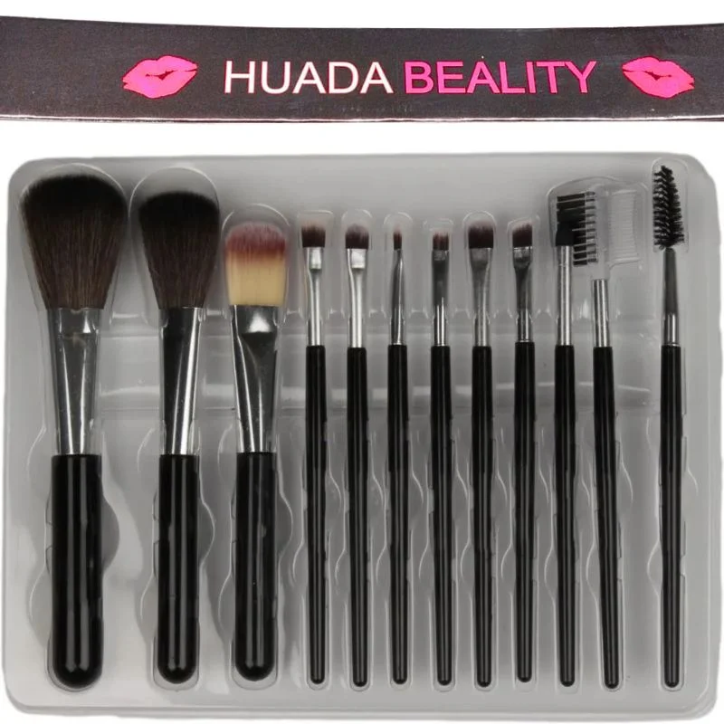 Huada Beauty Makeup Brush Set – 12-Piece Professional Makeup Tool Kit | Soft Synthetic Bristles - Image 2