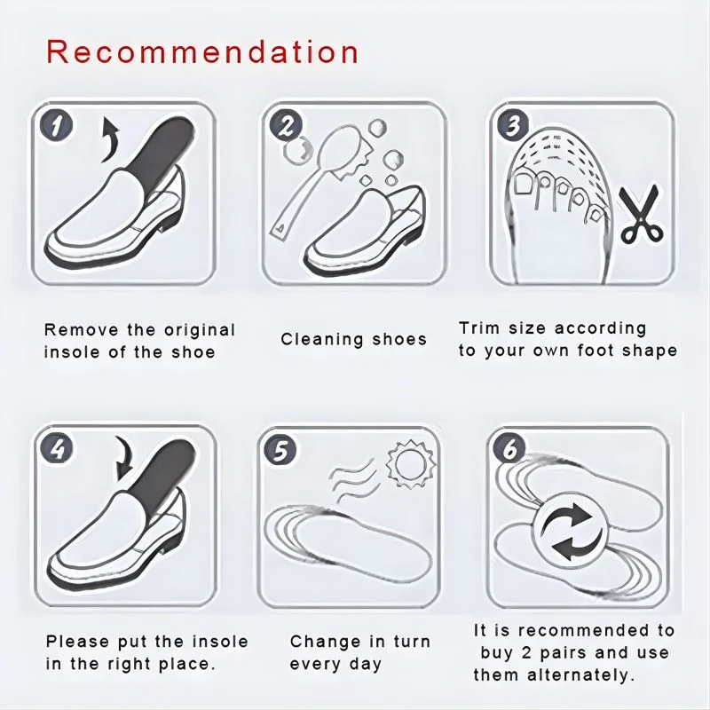 3 Layer Height Increase Insoles – Adjustable 3 cm to 7 cm | Soft, Comfortable & Shock-Absorbing | Elevator Shoe Inserts for Men & Women - Image 3
