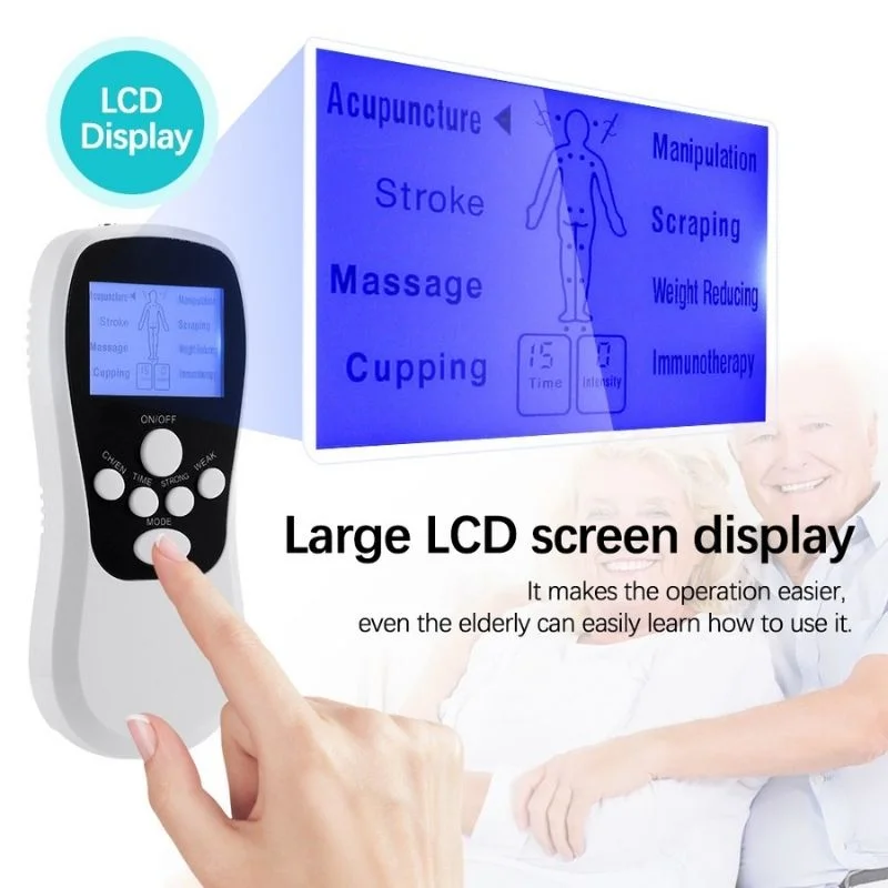 Digital Multifunctional Massager | Model BLD-610 | Multifunctional Electric Pulse Massager for Pain Relief, Muscle Relaxation & Body Massage - Image 5