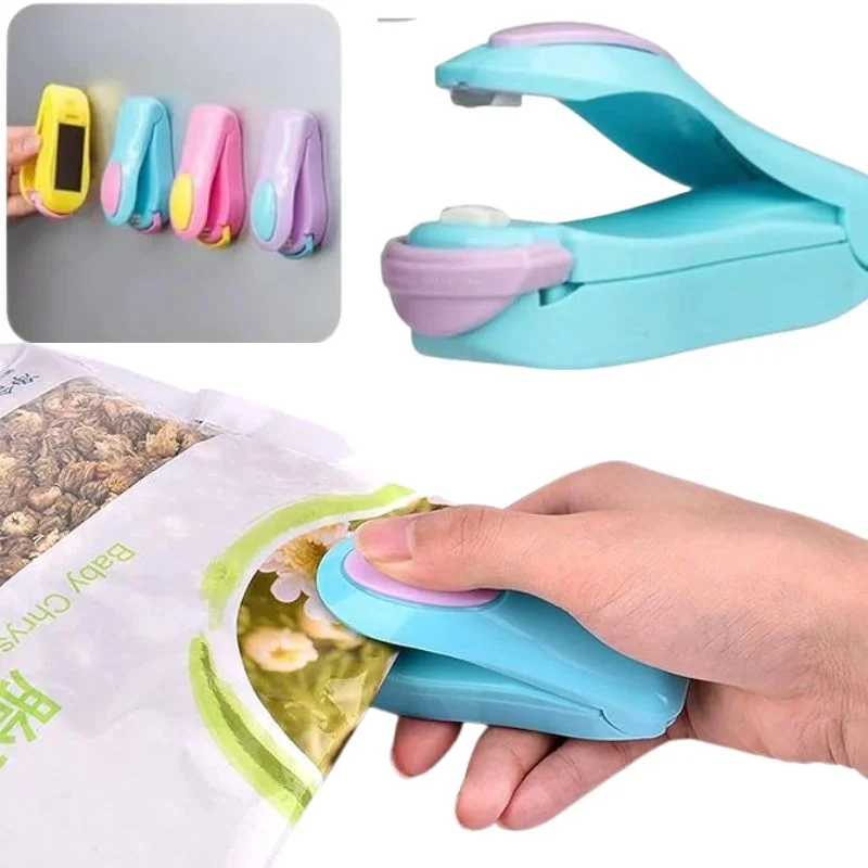 Portable Mini Heat Sealing Machine | Snack Bag Sealer | Handheld Resealer