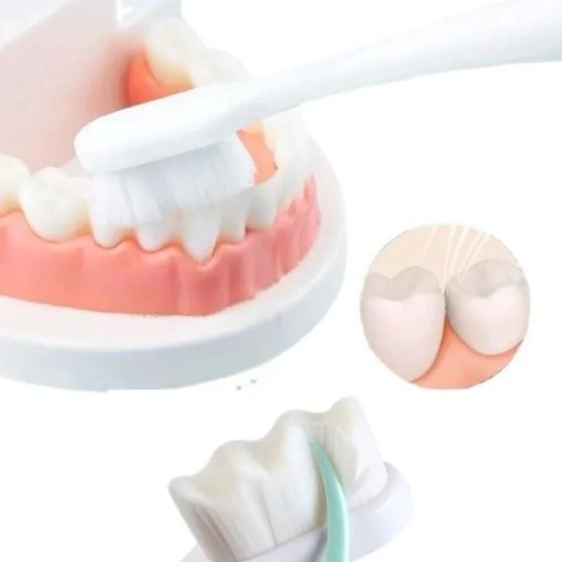 Nano Toothbrush with Travel Case | Ultra Soft Micro-Nano Bristles | For Sensitive Gums, Adults & Kids | Black - Image 9