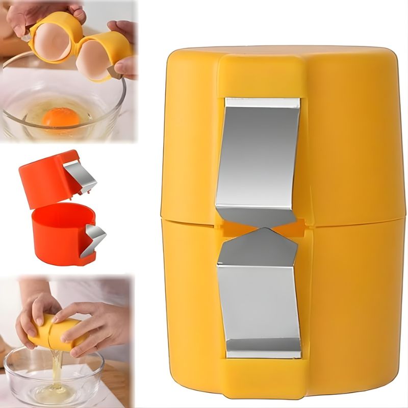 Efficient Egg Opener & Egg Shell Cracker Tool | Stainless Steel Egg Shell Opener Kitchen Gadget for Raw & Boiled Eggs - Image 4