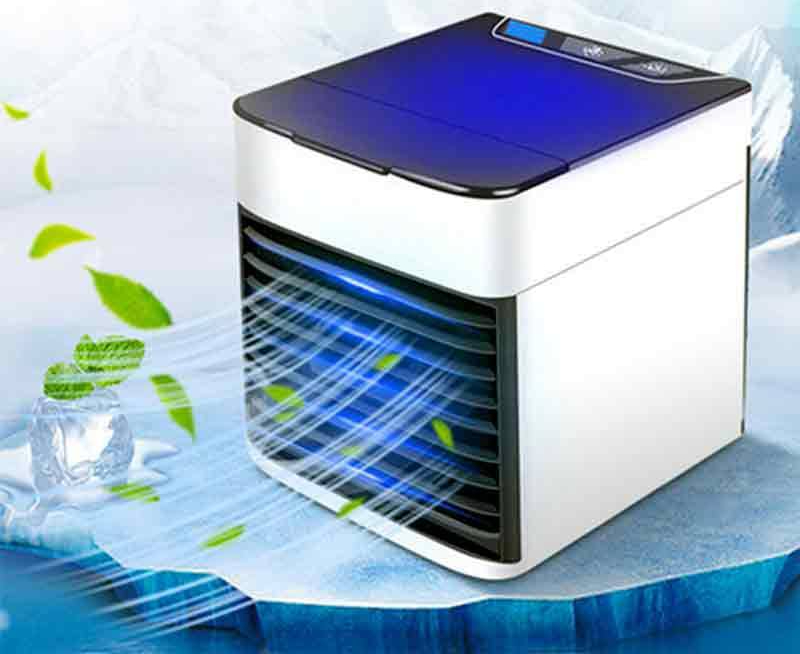 Arctic Air Ultra 3-in-1 Mini USB Portable Air Cooler | Personal Evaporative AC with LED Night Light Office Travel