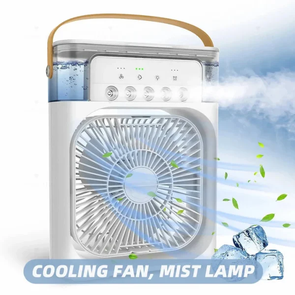 9 Inch Mist Fan | Portable Air Conditioner Fan | Mist Water, And Humidifier Function - Image 6