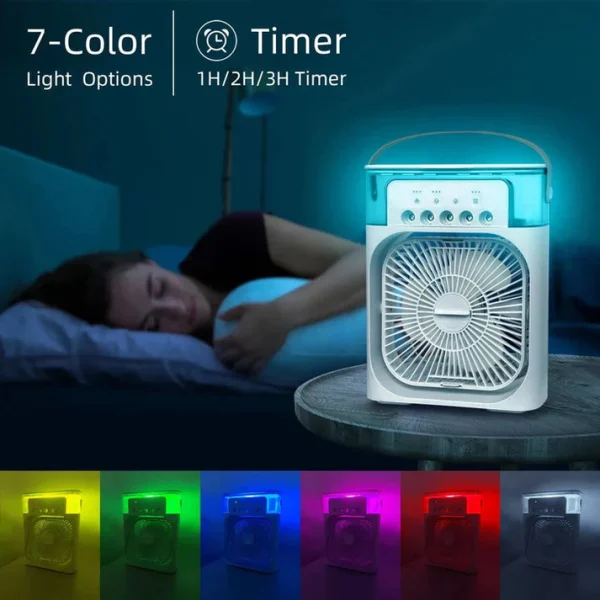 9 Inch Mist Fan | Portable Air Conditioner Fan | Mist Water, And Humidifier Function - Image 5
