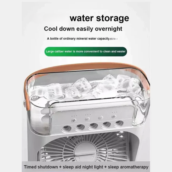 9 Inch Mist Fan | Portable Air Conditioner Fan | Mist Water, And Humidifier Function - Image 3